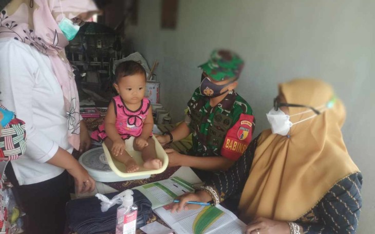 Posyandu balita wilayah binaan 