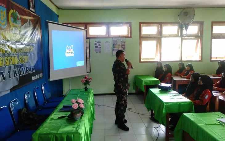 Materi wasbang siswa wilayah binaan 