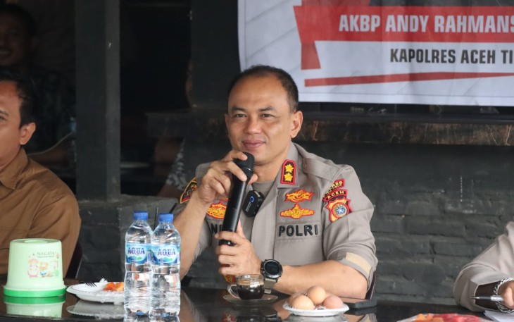 Kapolres Aceh Timur AKBP Andy Rahmansyah, S.I.K.