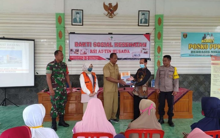 Baksos kesehatan diwilayah desa binaan 