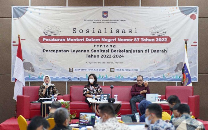 Sosialisasi Permendagri Nomer 87 Tahun 2022 di Bogor 