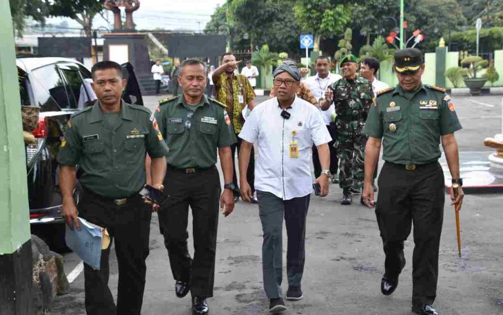 Kunjungan Tim P3MB BPN Provinsi Jateng di Korem 073/Mkt
