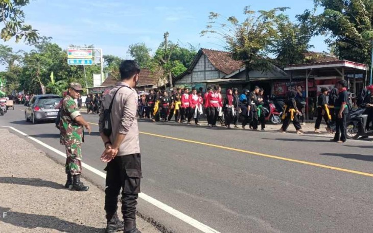 Paguyuban pencak silat wilayah desa binaan 