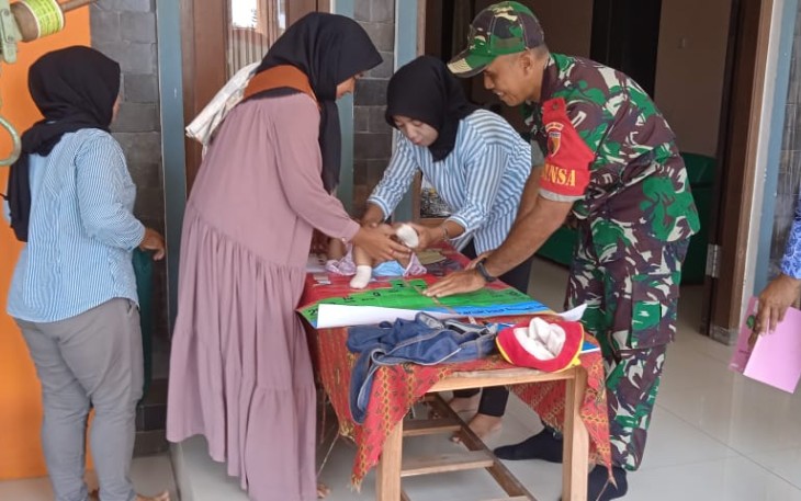 Posyandu balita wilayah desa binaan 