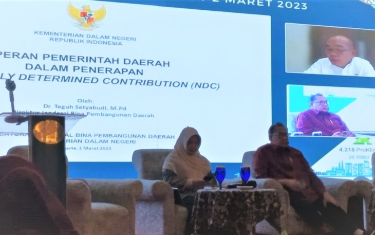 Rapat Teknis Nasional Pengendalian Perubahan Iklim di Jakarta 