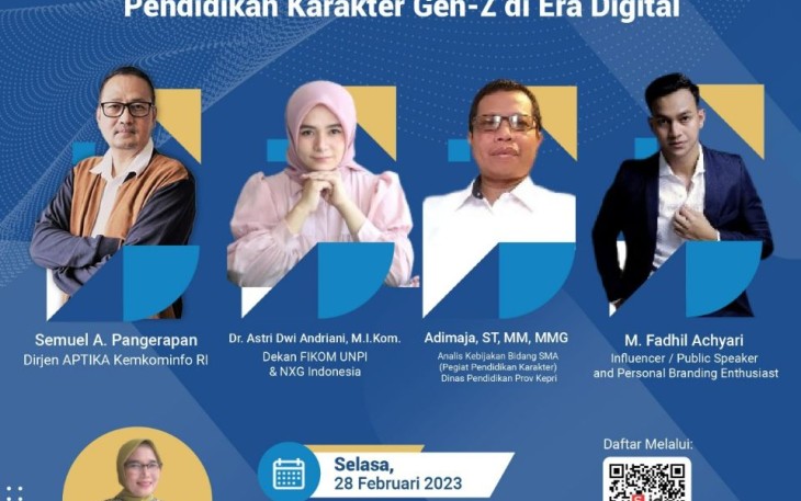 Webinar Literasi Digital di Seluruh SMA Kepulauan Riau