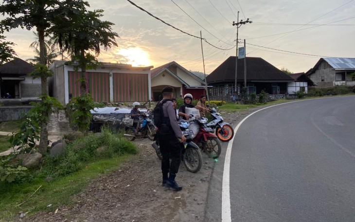 Jaga Kamtibmas, Polres Kepahiang Gelar Patroli Dialogis