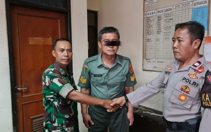 Serda Ayupti saat amankan TNI gadungan