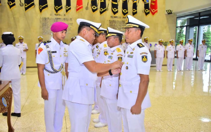 Kasal Laksamana TNI Muhammad Ali saat sertijab