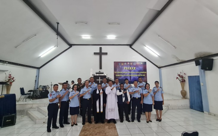 Paskah Bersama TNI AU Bakorda Bandung