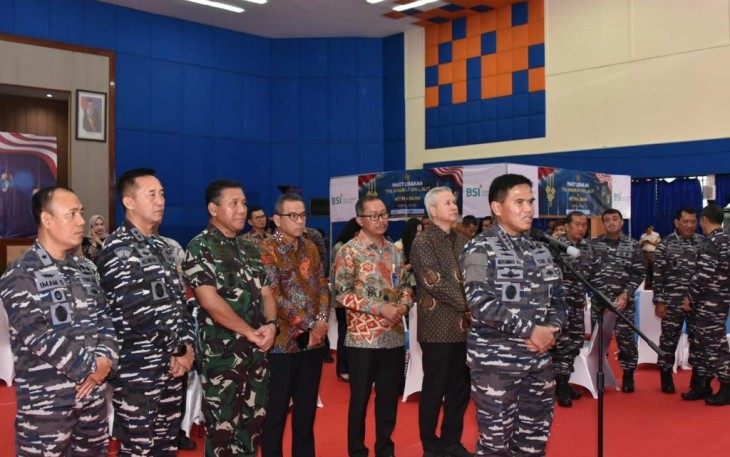 Kasal Laksamana TNI Muhammad Ali saat memberikan keterangan pers 