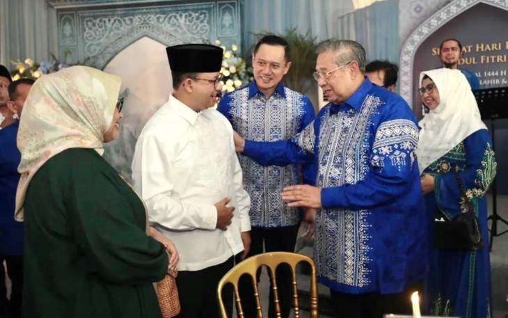 Anies saat Silaturahmi ke Rumah AHY