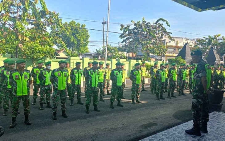 Arahan pengamanan May Day di wilayah Kodim 0803/Madiun