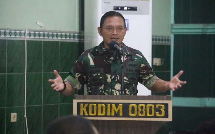 Dandim 0803/Madiun Letkol Inf Meina Helmi 