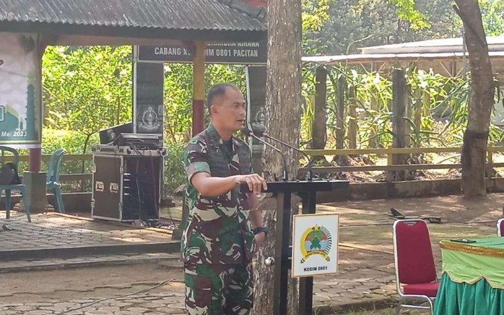 Dandim 0801/Pacitan Letkol Inf Roliyanto 