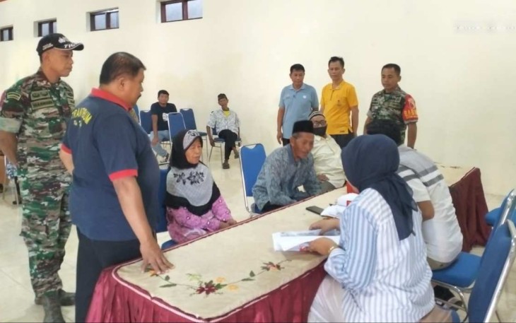 Pencairan Bansos PKH Plus Jaslud Tahap I Wilayah Desa Binaan 