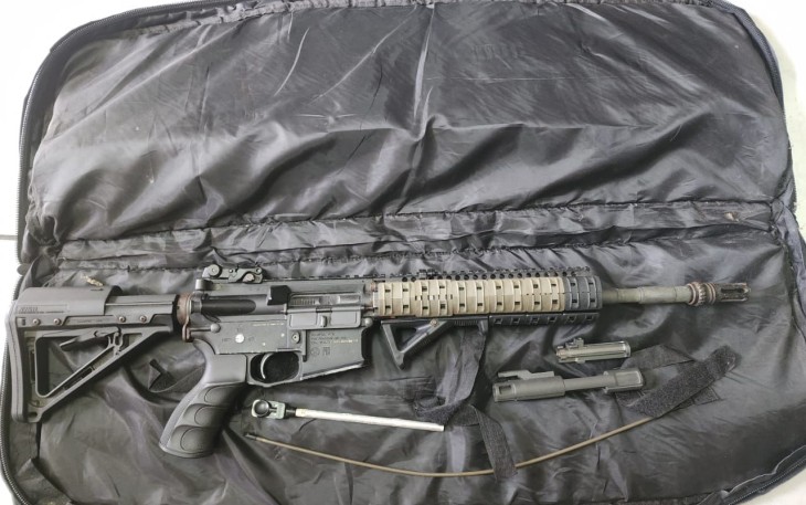 Barang bukti Airsoft Gun 