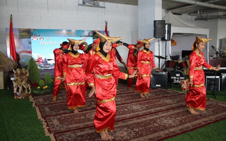 Pentas seni budaya Indonesia di Lebanon