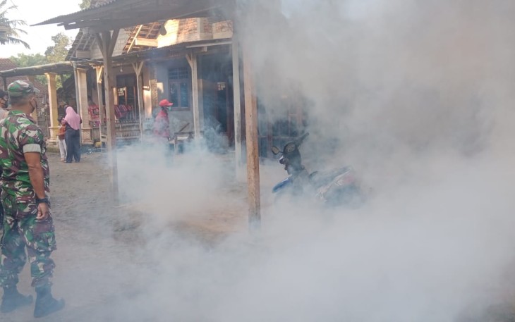 Fogging di wilayah desa binaan cegah penyebaran DBD