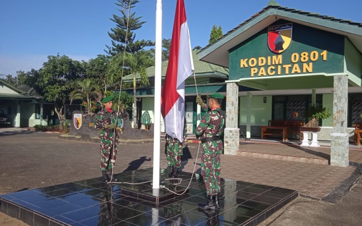 Upacara 17-an Kodim 0801/Pacitan 