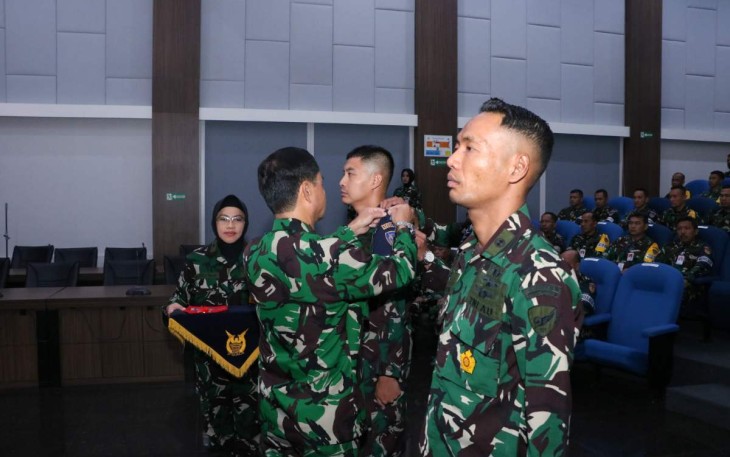 Danseskoau Marsda TNI Elianto Susetio membuka latihan OYU Matra II Pasis Seskoau Angkatan Ke-60 TP 2023, Senin (22/5)