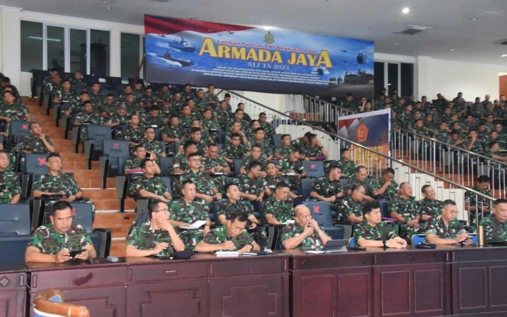 Pembekalan Latihan Armada Jaya Ke-41 Tahun 2023