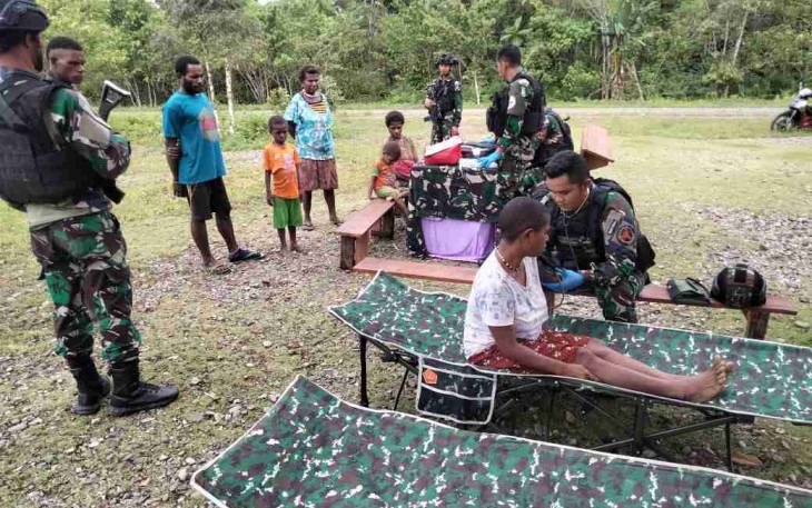 Pelayanan kesehatan bagi masyarakat kampung Kekey