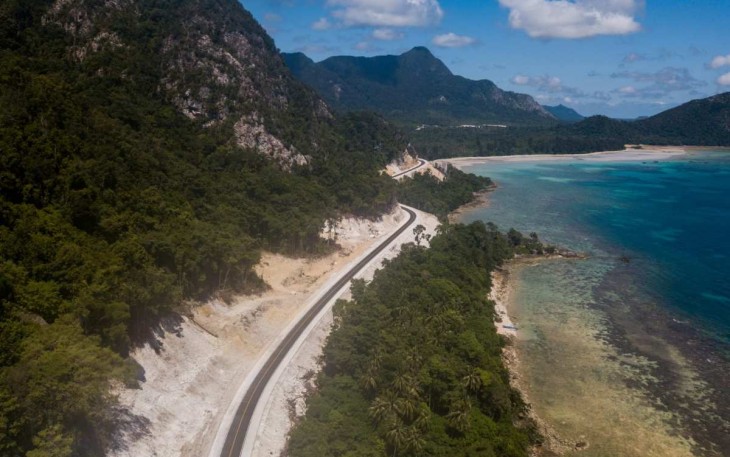 Konektivitas jalan menuju pulau terluar 