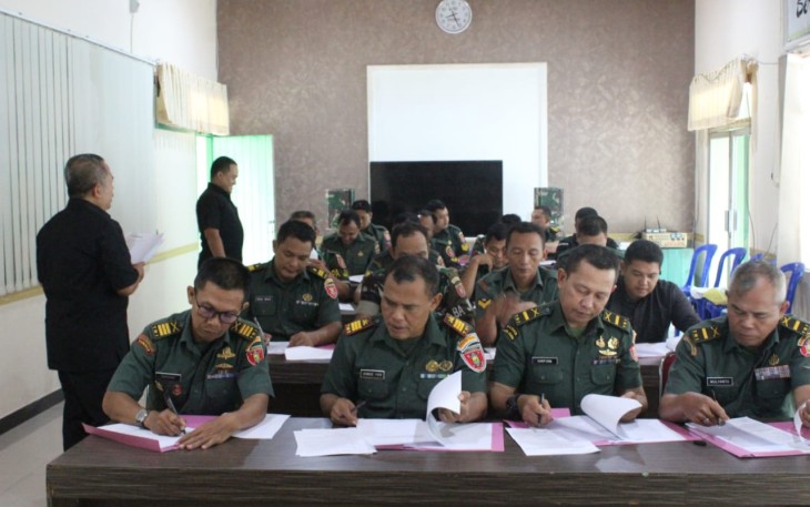 Litpers TA. 2023 Personel Kodim 1001/HSU-BALANGAN 