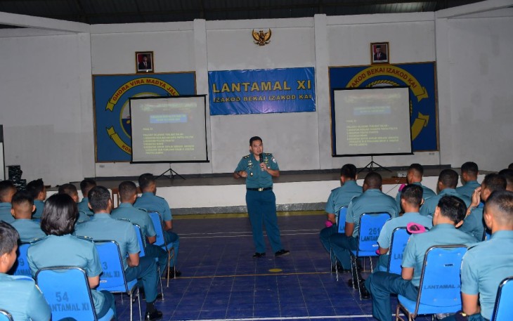 Penyuluhan Hukum Kepada Prajurit dan PNS.