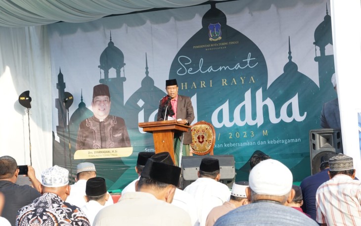 868 Ekor Hewan Kurban di Potong di Tebing Tinggi 