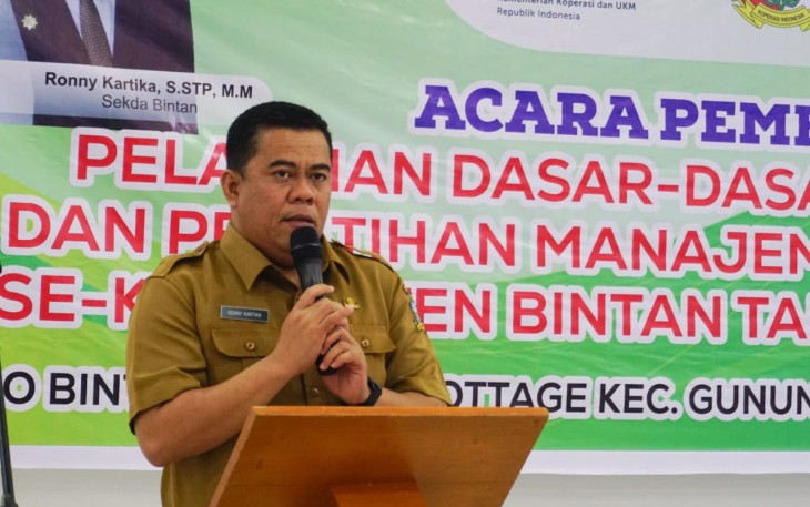 50 Pengurus Koperasi di Bintan Dapatkan Pelatihan Dasar dan Managemen Resiko Koperasi 