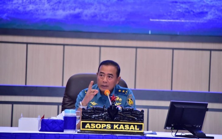 Asops Kasal Laksamana Muda TNI Denih Hendrata  
