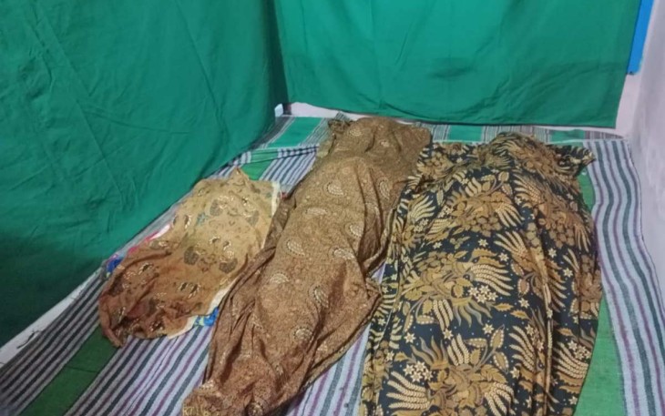 Korban bencana longsor di Dusun Sriti Kabupaten Lumajang, Jum'at (7/7)