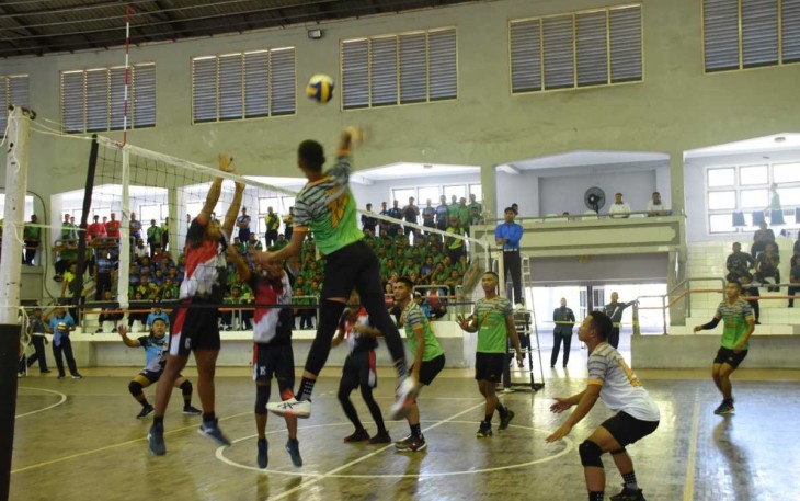 Tim Bola Voli Kodiklatal di ajang Porwiltim 2023 
