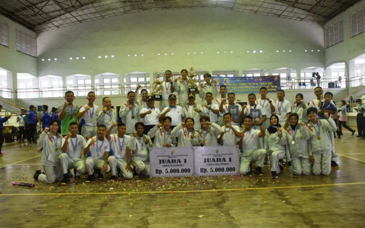 Tim Bola Voli Kodiklatal di ajang Porwiltim 2023 