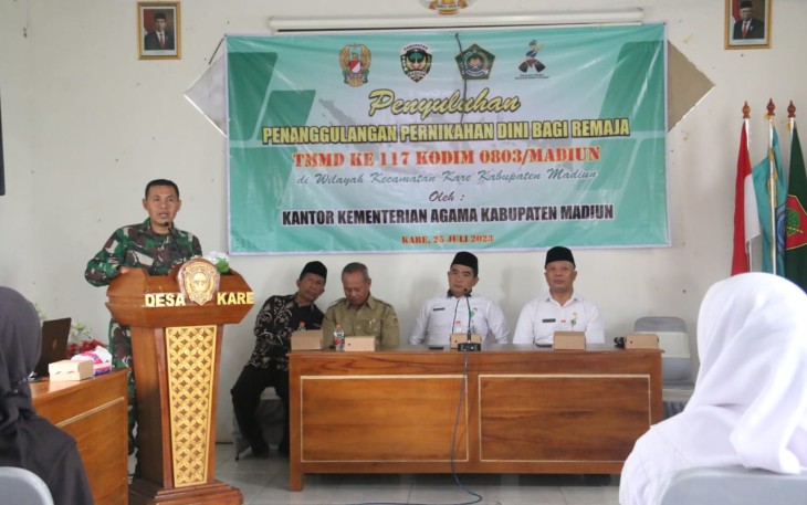 Sosialisasi resiko dampak perkawinan usia dini pada remaja