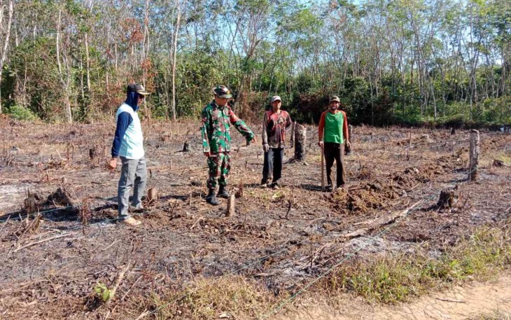 Patroli lokasi hotspot di wilayah binaan
