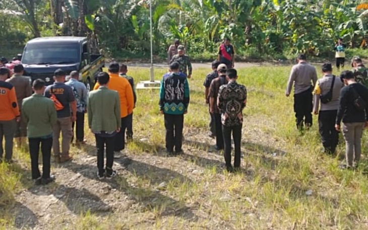 Apel Siaga dan Sosialisasi Karhutla di Desa Simpang Nadong Kec Tebing Tinggi Kabupaten Balangan