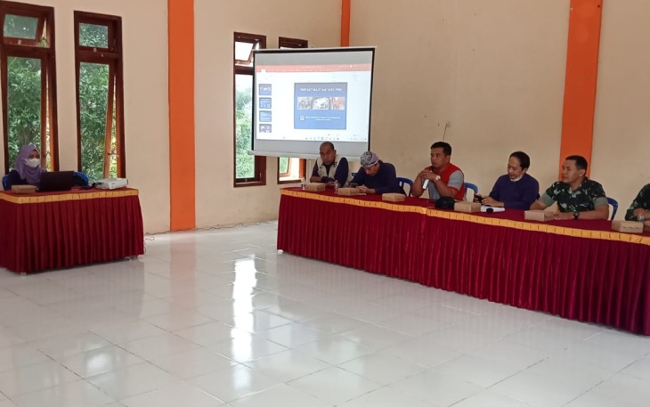 Sosialisasi PMK satgas TMMD Kodim Madiun