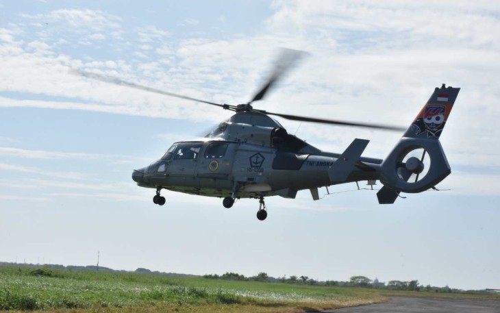 Helikopter AS 565 Mbe Panther Skuadron 400 Wing Udara 2 Puspenerbal Juanda
