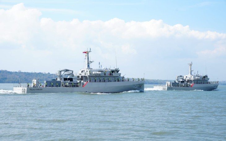 KRI Pulau Fani-731 dan KRI Pulau Fanildo-732, jenis kapal pemburu ranjau yang rencananya akan memperkuat jajaran Satuan Kapal Ranjau (Satran) Koarmada II.