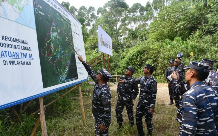 Kasal Tinjau Pembangunan IKN