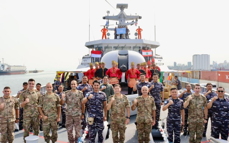 Bersinergi, Satgas MTF  Konga dan LAF NAVY