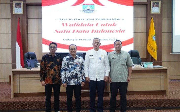 Pembinaan dan Sosialisasi Walidata untuk Satu Data Kota Cilegon, Jum'at (25/8)