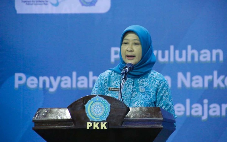 Ketua TP PKK DKI Jakarta Mirdiyanti Heru Budi Hartono 