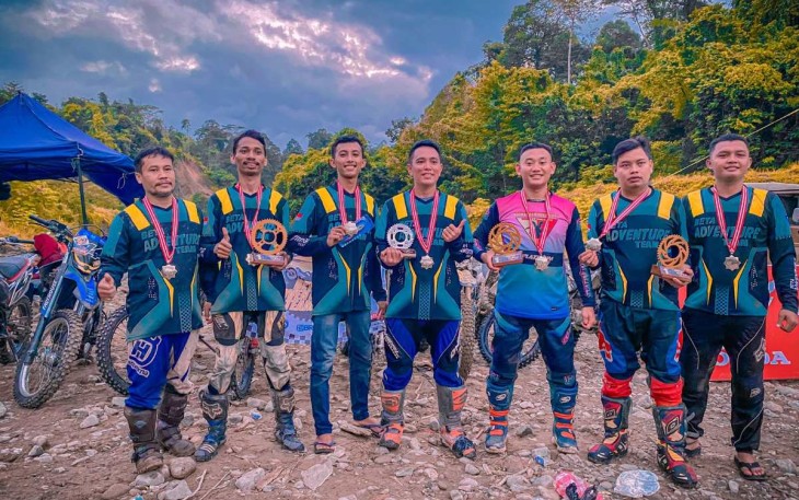 Prajurit Kodam Pattimura Raih Juara Trail Independence Days Enduro & SCS, Minggu (3/9)