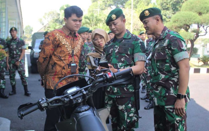 Danmenarmed 2 Kostrad Kolonel Arm Joko Setiyo Kurniawan saat memberikan pemaparan kepada TPN KemenPAN-RB, Jum'at (15/9)