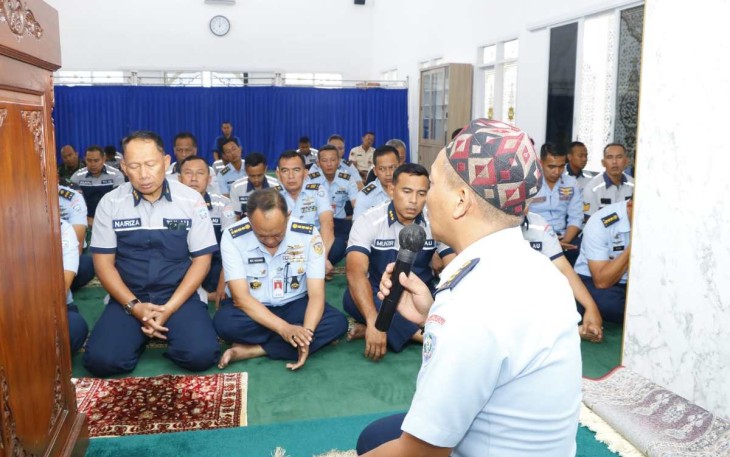 Doa bersama prajurit Koharmatau, Rabu (20/9)
