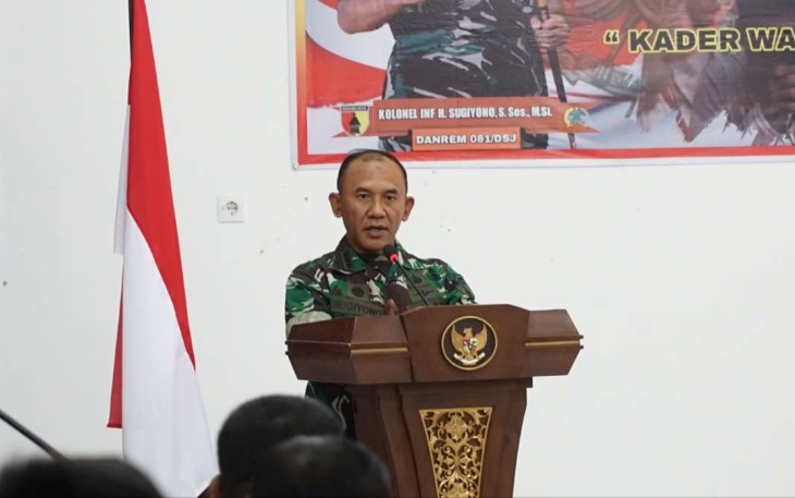 Danrem 081/DSJ Kolonel Inf H. Sugiyono 